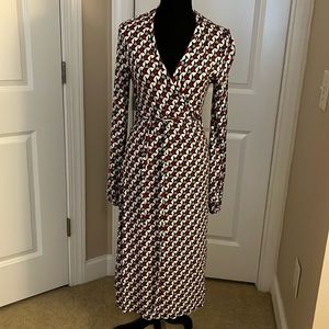 Boden size 8long wrap dtess